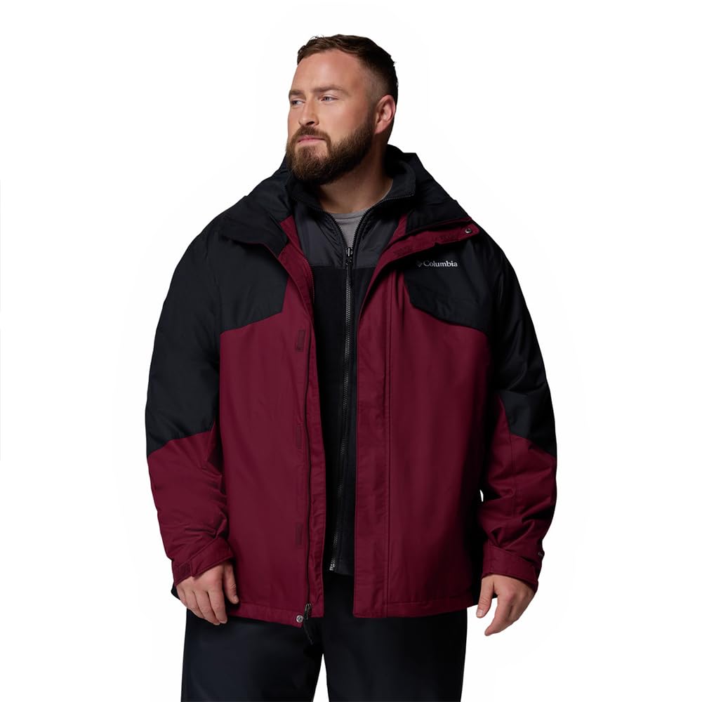 Columbia Bugaboo Fleece Interchange Jacket, Giacca Invernale 3 In 1 Uomo