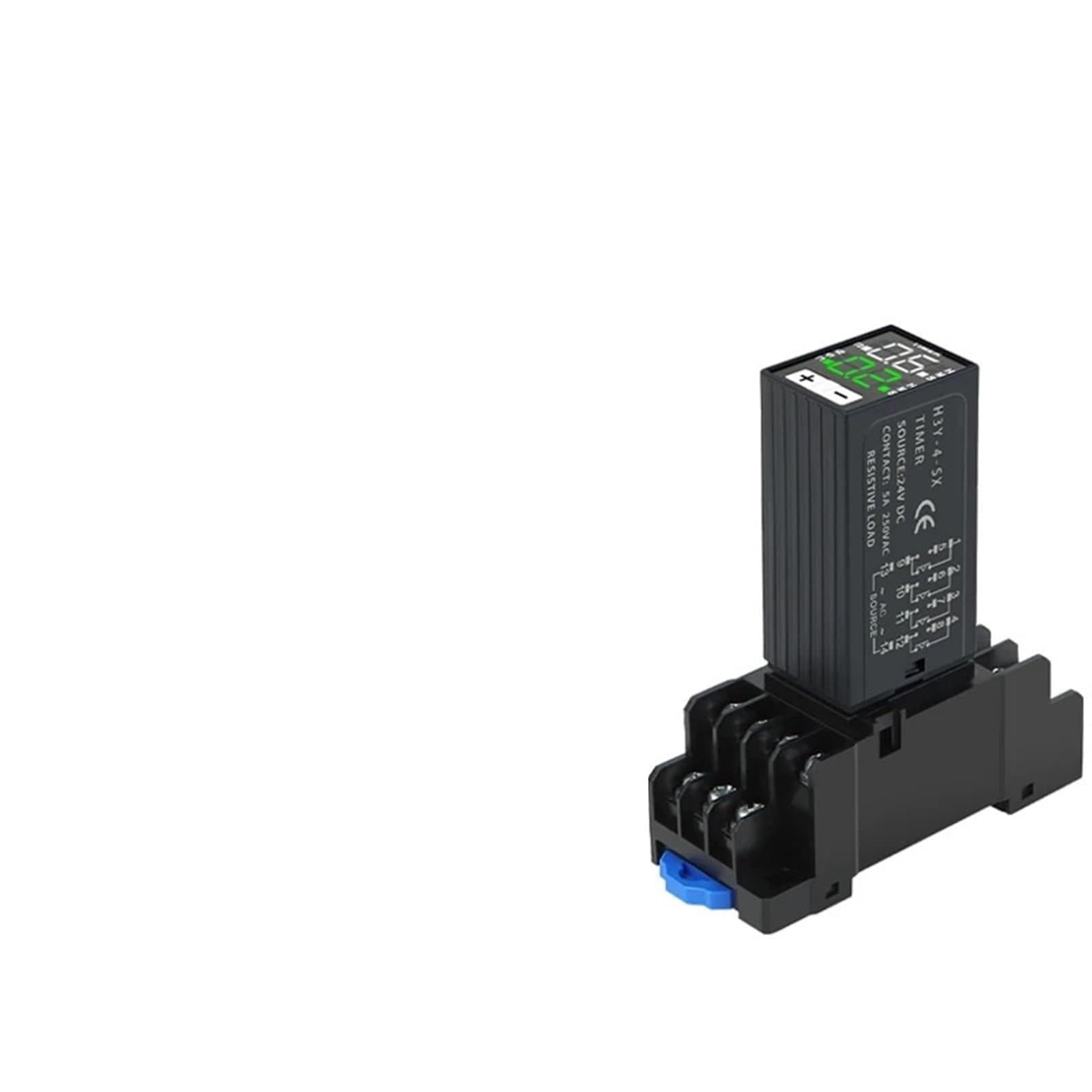 Relais temporisé double temps H3Y-4 DC24V pour stabiliser vos cycles