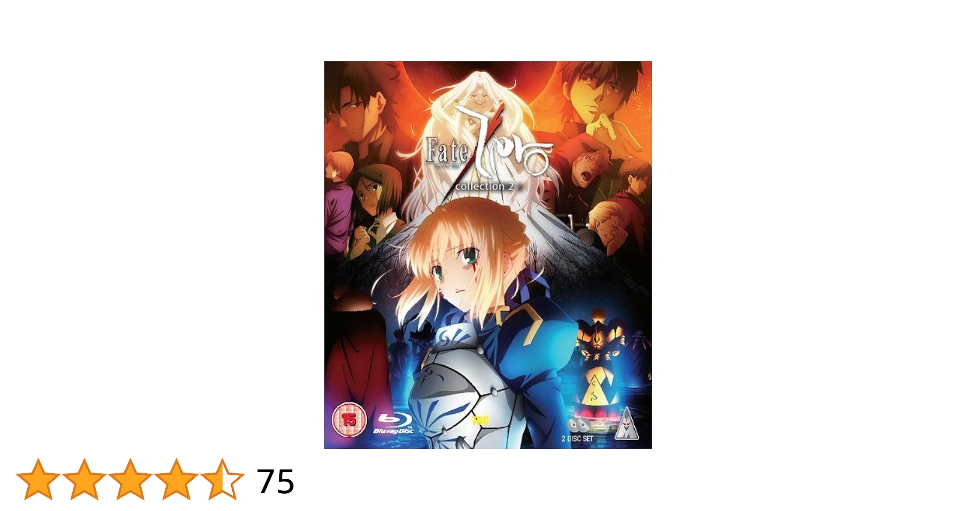 Ｆａｔｅ／Ｚｅｒｏ ２ Fate/Zero: Collection 2 : Ei Aoki: Amazon.nl: Films & tv