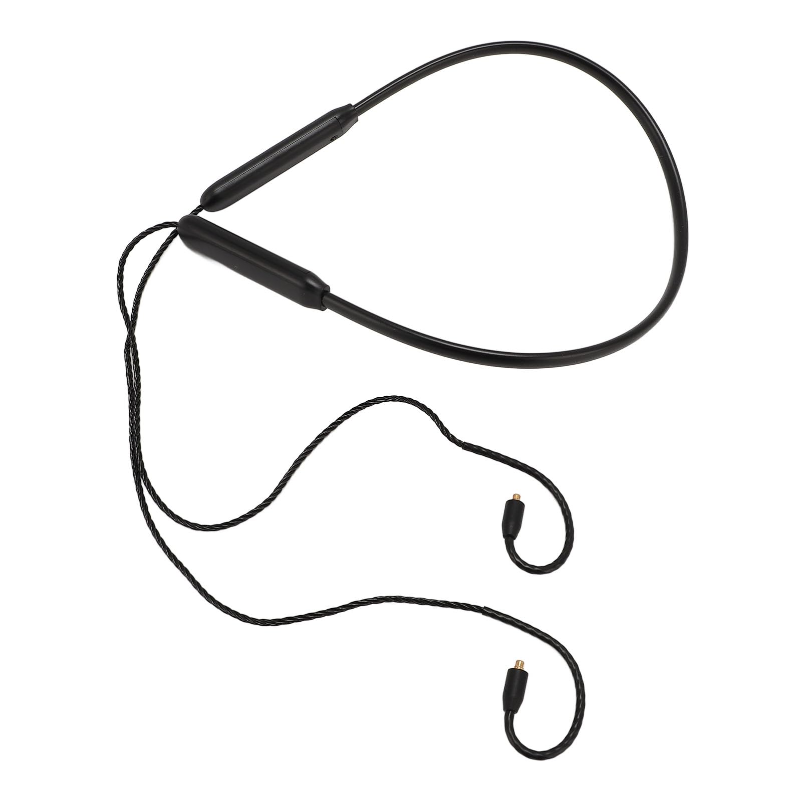 Cable Adaptador de Auriculares Bluetooth 5.4 MMCX para SE535 UE900 TINHIFI T2 W40 ES10, Banda para el Cuello Inalámbrica Recargable con Micrófono y Control de Volumen, Batería de Larga
