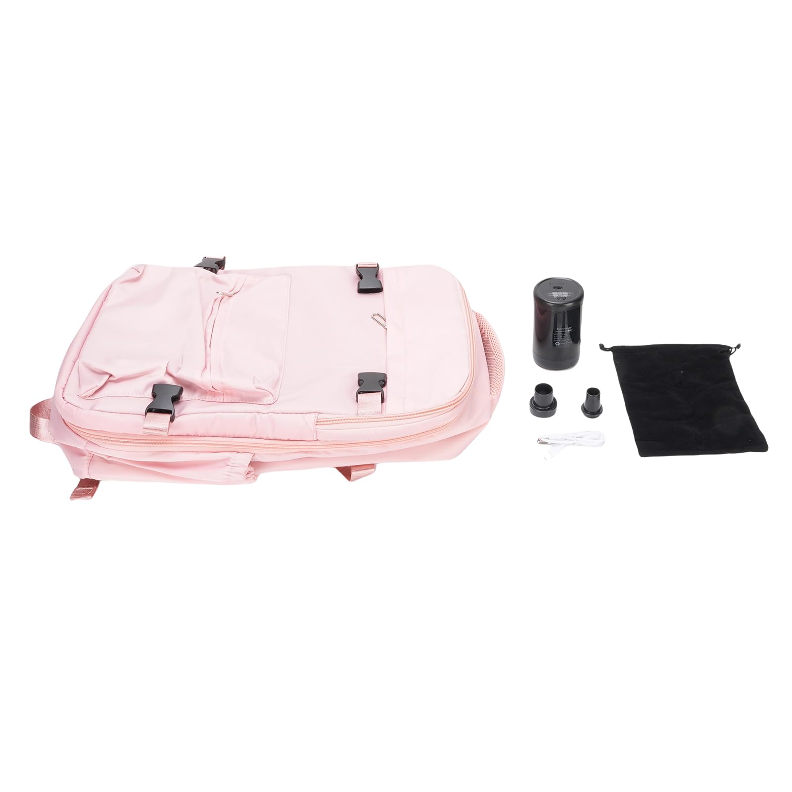 Generic Mochila Eficiente de Compresión Al Vacío de 27 Litros con Bomba a Prueba de Agua para Negocios y Viajes (PINK)