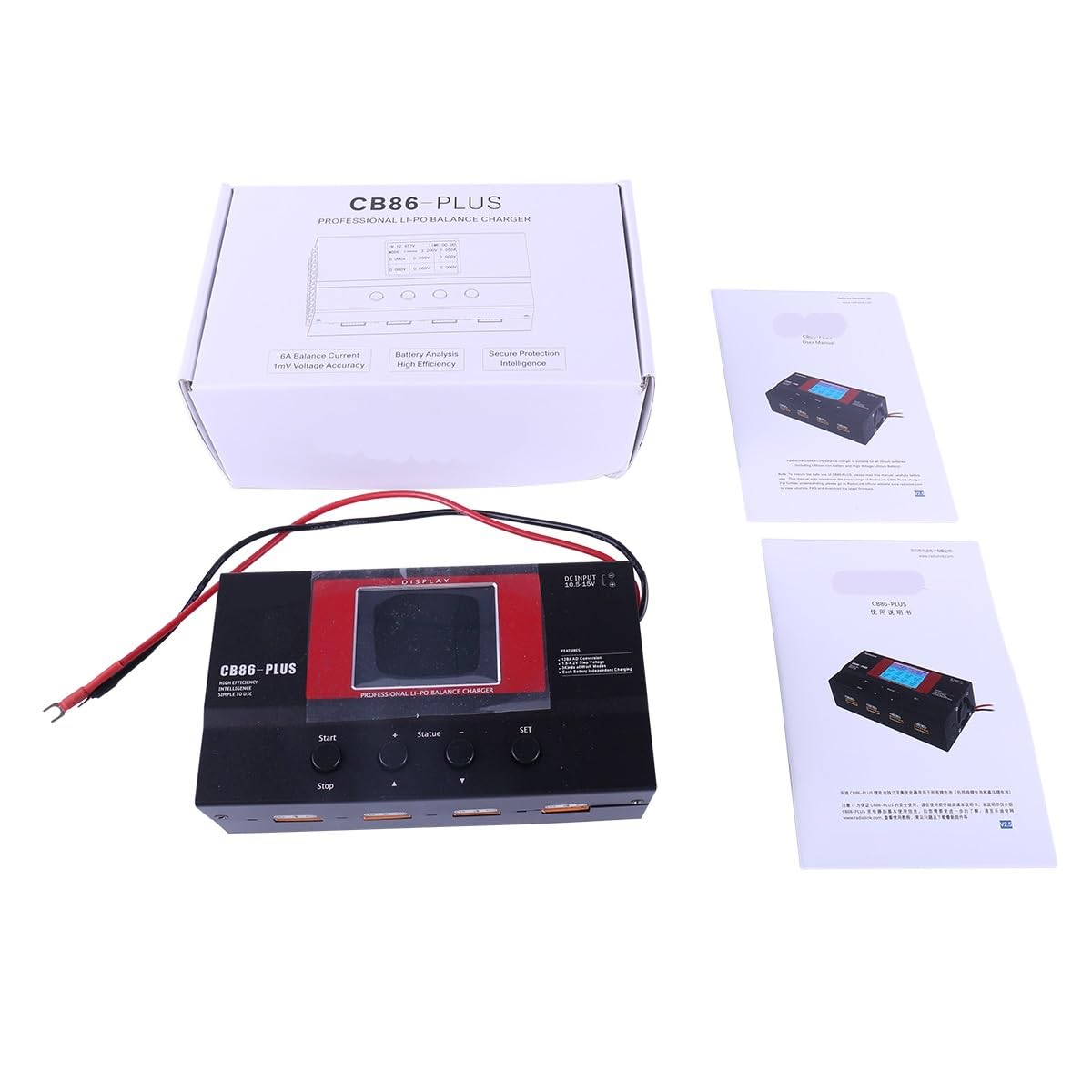 Compatibile con RADIOLINK CB86 Plus Caricatore Bilanciamento