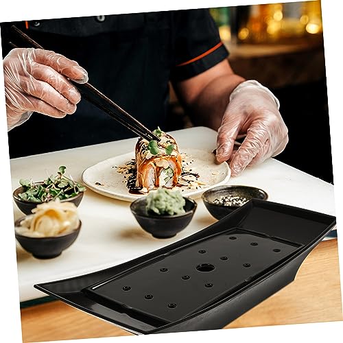 Plato para sushi reutilizable en forma de barco Cabilock miniatura 3