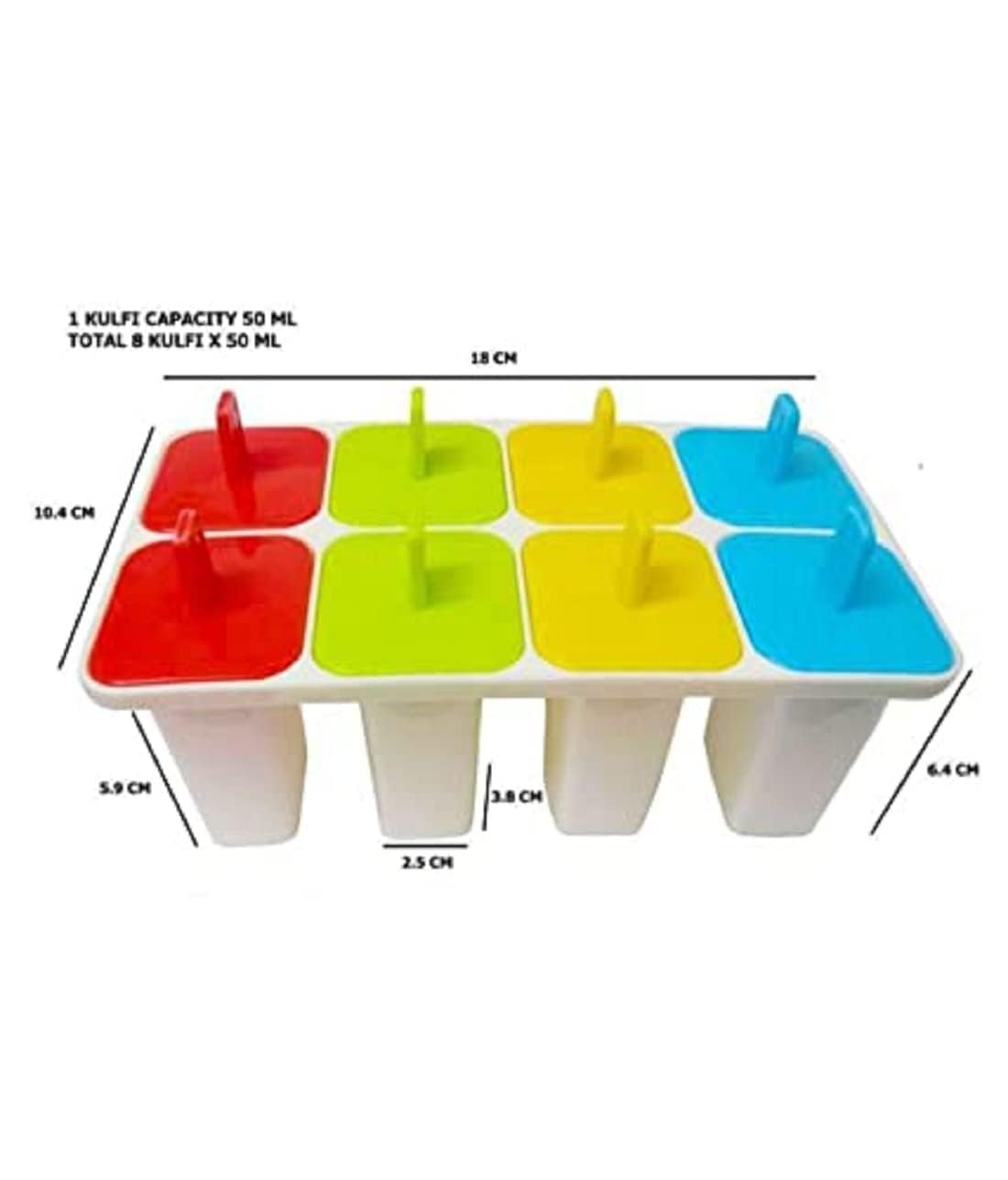 Manual Ice Cream Maker - 100ml Multicolor -3