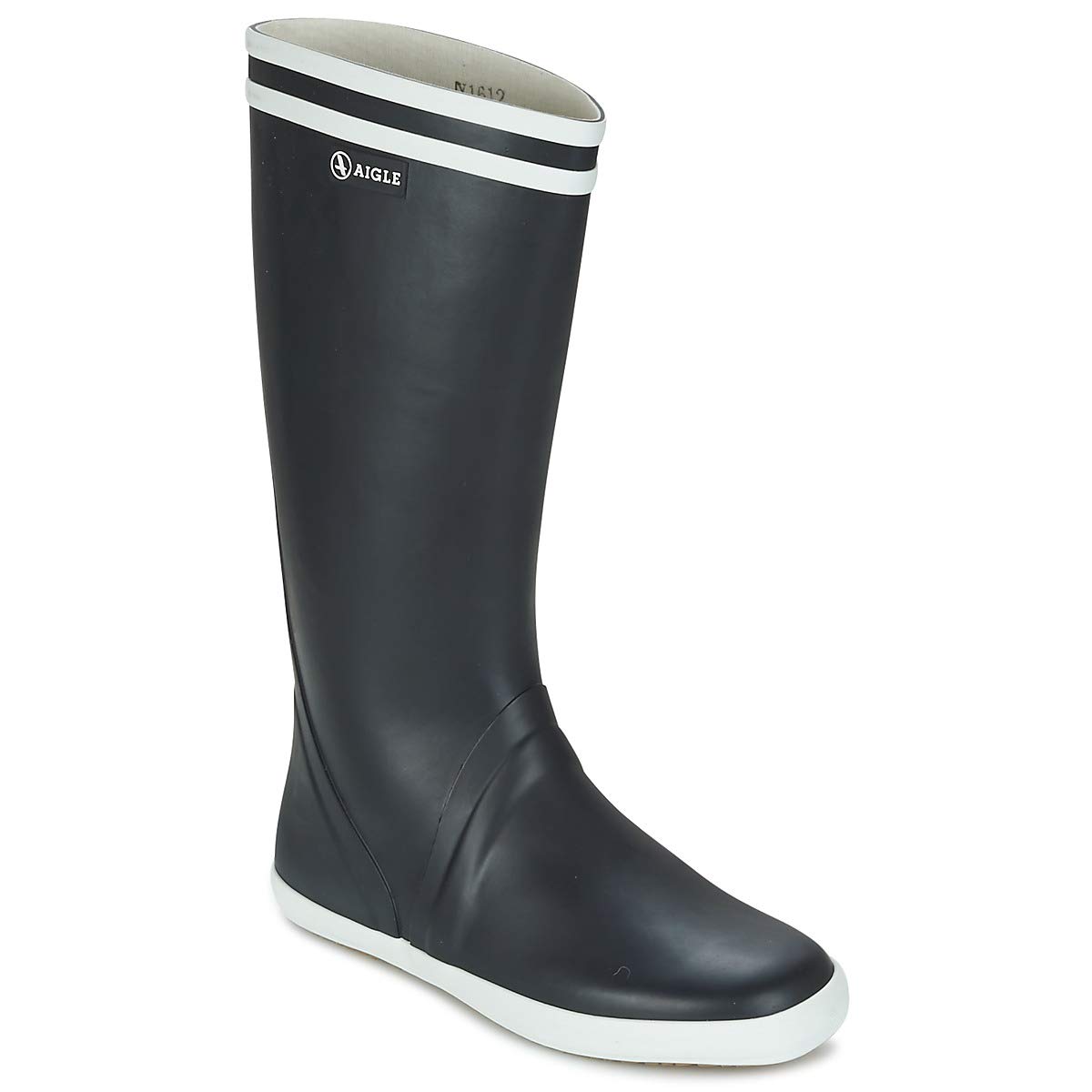 Aigle Men's Goeland Wellington Boots, Blue (Marine/White), 5 UK