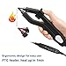 Professional Hair Extension Iron with PTC Heater, 60s Heat Up, Ergonomic Design, Mini Glue Head and Extension Pliers, Black