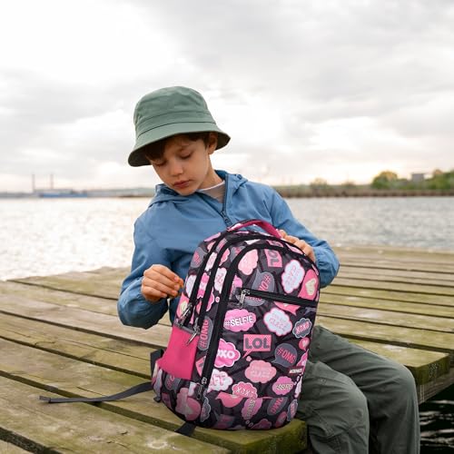 Image of ACEPACK 21.6L Backpack - Lightweight & Durable School Bag with Breathable Mesh Padding, Adjustable Straps & Fun Design