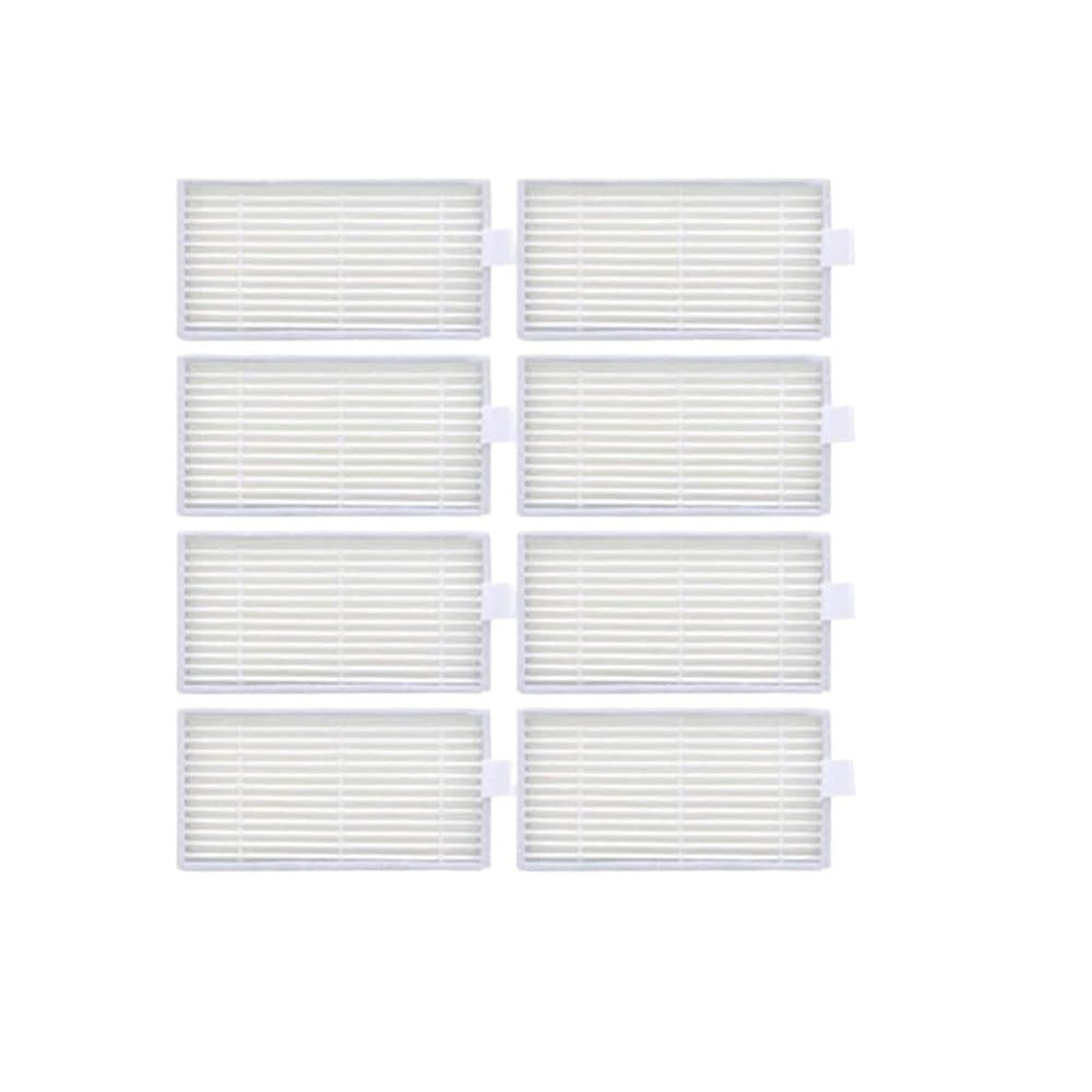 AIHDBCL Vacuum Cleaner Filter Replacement，Compatible For Ilife， V55 V50 V5 V5s V3 V3s Pro(8pcs)