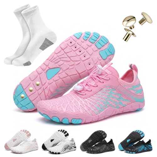 Image of ELETON Barefoot Shoes Women Men Hiking Water Shoes Wide Toe Box Zero Drop
