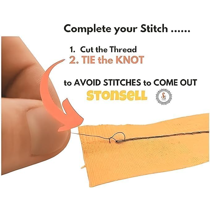 Image of TEKCOOL Handy Stitch Mini Hand Sewing Machine | Portable Stapler-Style Silai Machine for Quick Repairs, Home Tailoring & Emergency Stitching | Lightweight Handheld Sewing Tool (Handy Stitch)