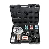 Tinsay Hydraulic Hose Crimper Crimping Tool Kit Conditioner Automotive Repair 71500 Hydraulic...
