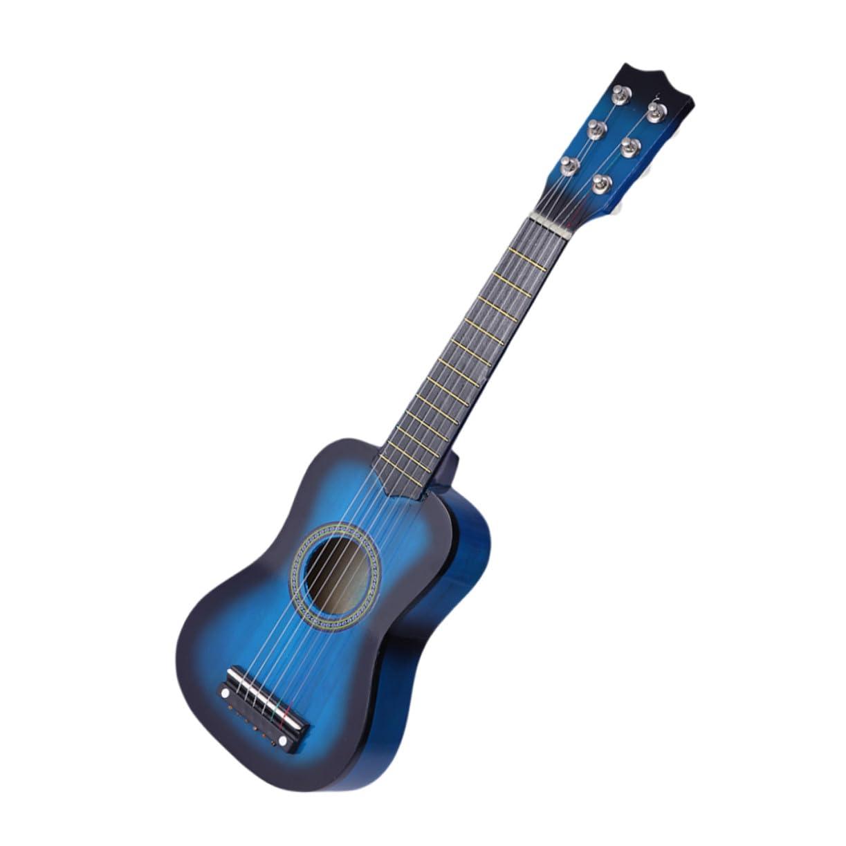 Chitarra Giocattolo per Ragazzo Ragazza 23 Pollici in Legno Blu