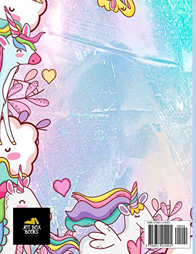 Unicorn Coloring Book for Kids: US Edition - Jot Box Books: With 50 Designs for Ages 3+ image 4