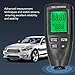 TOPINCN 0 to 2000UM Paint Thickness Gauge, Coating Thickness Meter, Auto Detection with Stable Sensors for Vehicle Industrial Automotive Testing