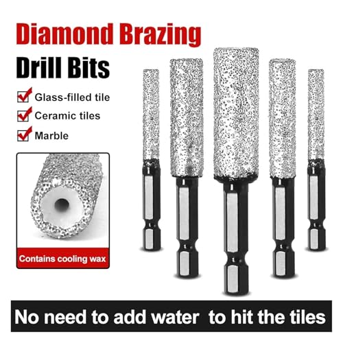 Set de 4 Brocas de Diamante para Piedra y Vidrio miniatura 3