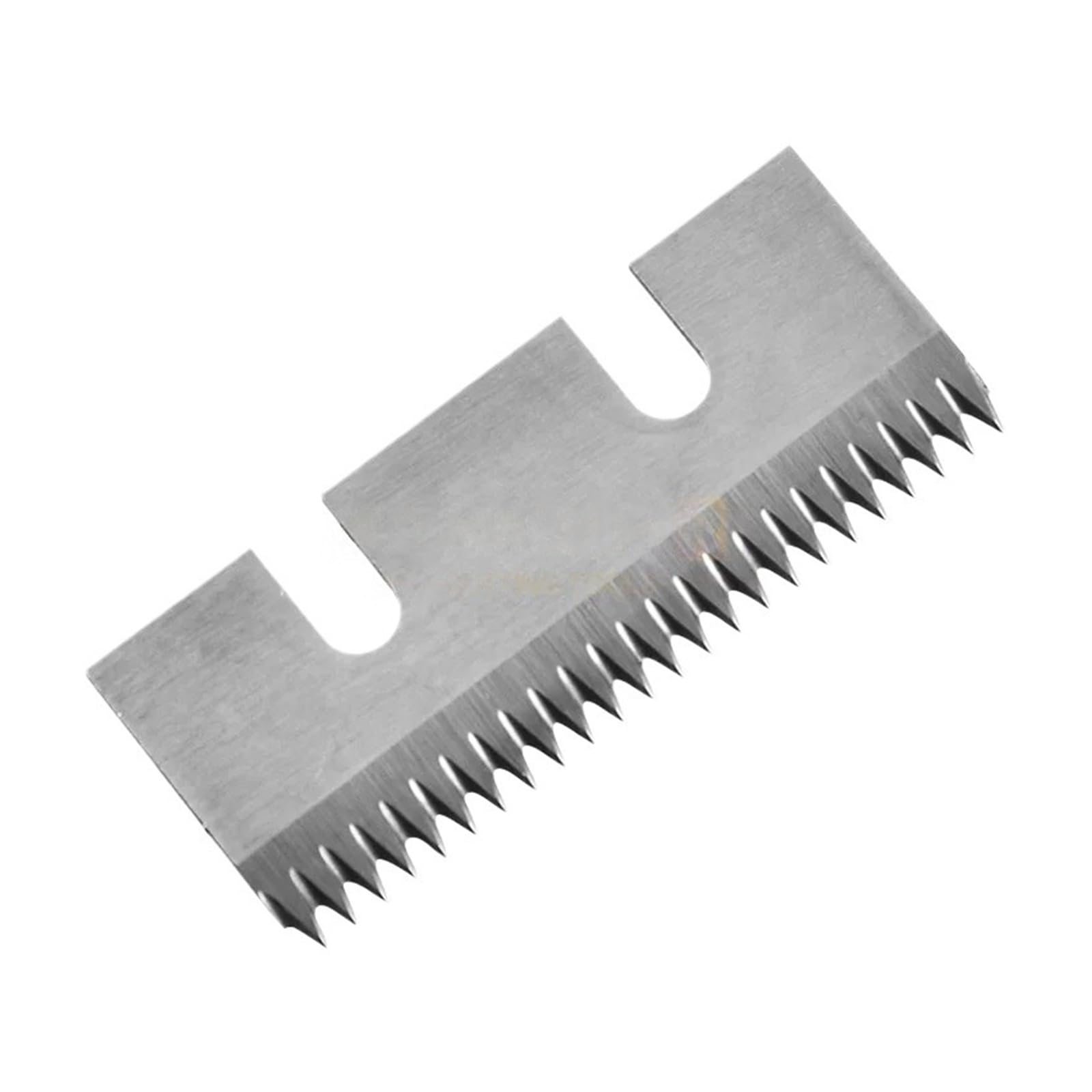 10 Uds. Cuchillo de dientes sellador de cartón de acero rico en carbono(75x25x1.5mm)