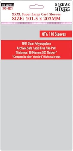 Miniatura 45 de Mangas cuadradas medianas (2.559 x 2.559 in) paquete de 110, 60 micras