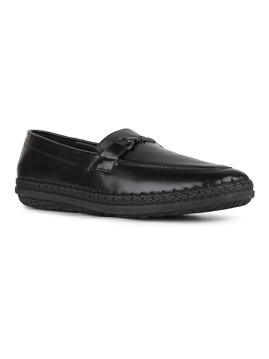 inc.5 Womens Women Black Casual Solid Pattern Pointed Loafers Loafer-picture-28