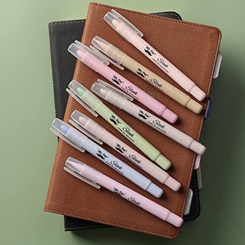 Image of Mr. Pen- No Bleed Gel Highlighters, Morandi Colors, 8 Pack