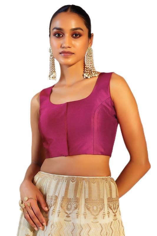 Women's Solid Regular Fit Blouse-image-43