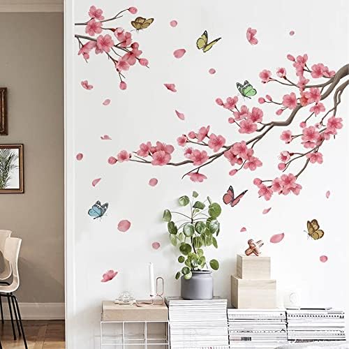 Runtoo Wolf Wall Art Decals Peel and Stick Dream Catcher Veer Boho