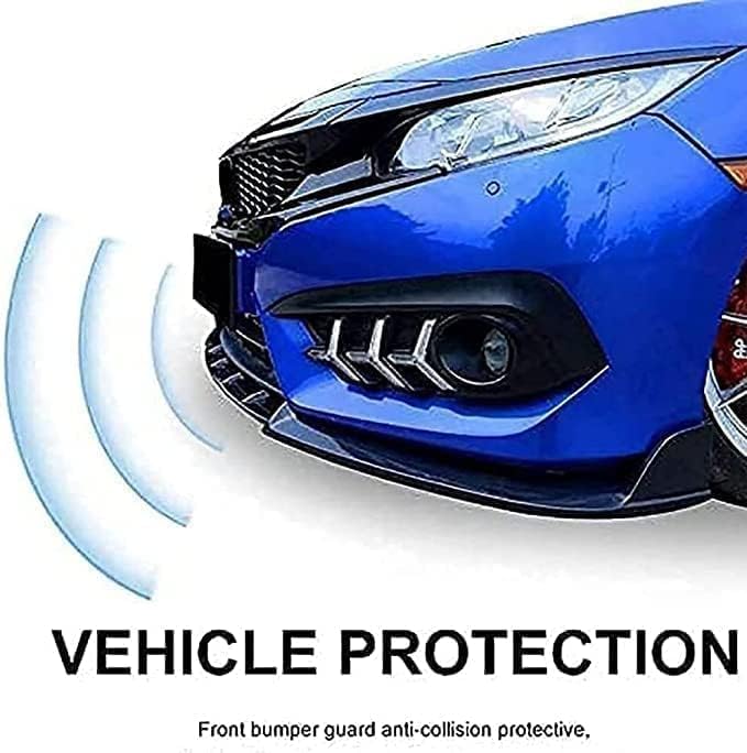 Séparateur de lèvre de pare-chocs avant Mitsubishi Eclipse pour protéger le bas de caisse - 8