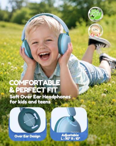 Acer OHR727 Kids Bluetooth Headphones Travel, Over‑Ear Comfort Design - image 2