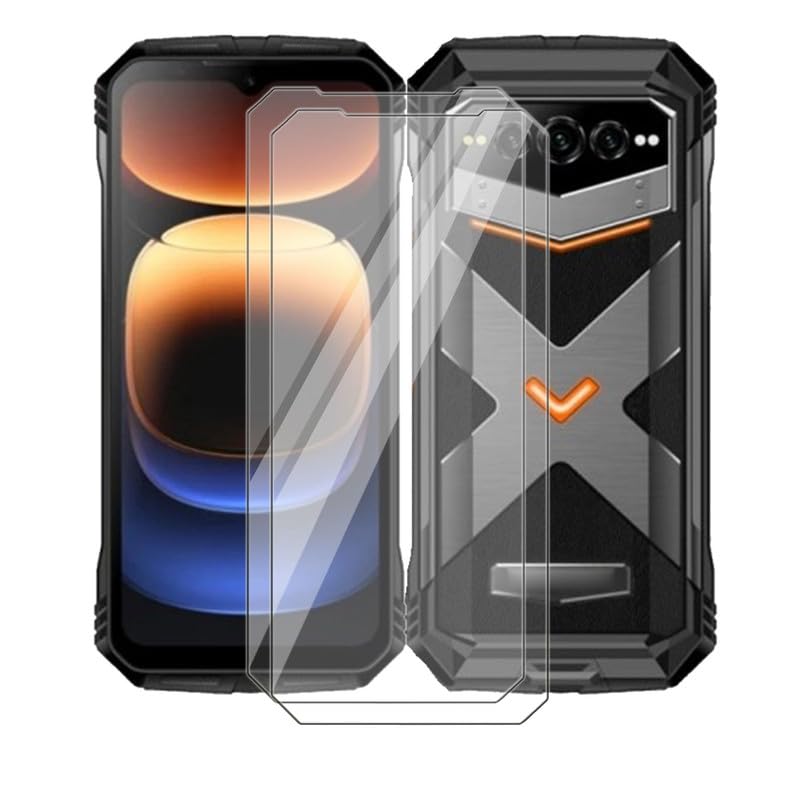 Verre trempé Doogee V Max Plus ultra résistant aux rayures x2