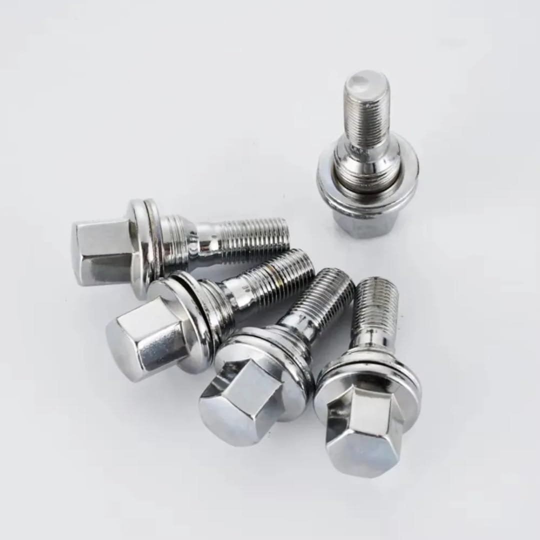 Śruby do Kół dla Peugeota, dla Citroena, śruby dla kół M12x1,25, śruby piasty, sześciokątne, 19 mm, długość 63 mm