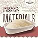 Bread Story Oval Banneton Bread Proofing Basket – 14x6