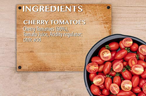 Framore 14 Oz Canned Whole Cherry Tomatoes in Puree Peeled TT10008X6