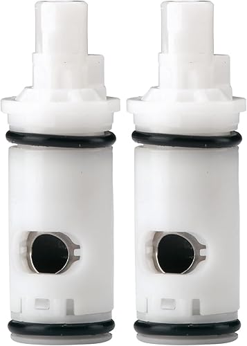 Moen 1248B Collection - Cartucho de repuesto con dos asas, 1 unidad (paquete de 2), o sin terminar