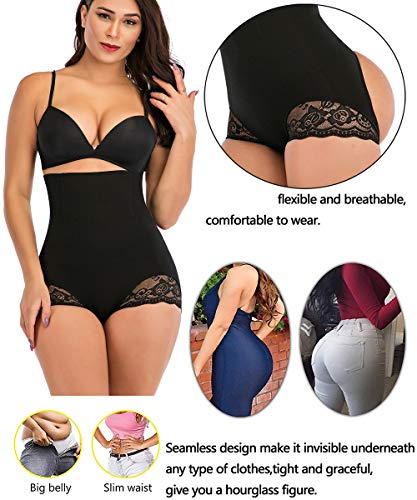 FUT Women's Thong Shapewear Tummy Control Butt Lifting Panties Girdle Underwear High Waist Body Shaper Briefs3