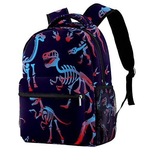 Sac à dos squelette de dinosaures pour soulager le dos des collégiens actifs