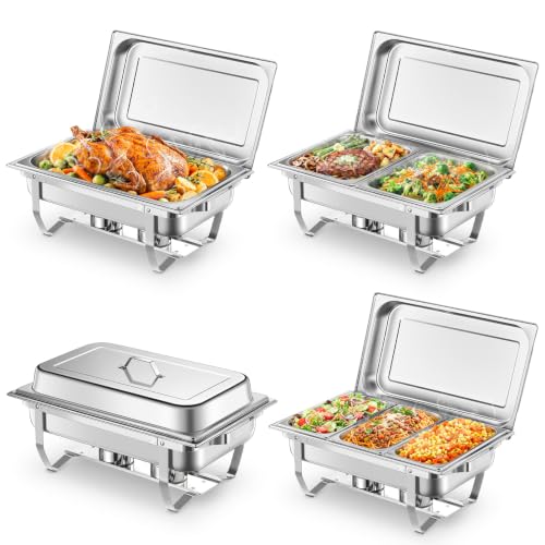 9.5QT Stainless Steel Chafers