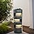 Sunlinua 40.5" H Modern Outdoor Water Fountain with LED Lights – Tall Garden Waterfall Fountain for Patio, Yard, Landscape or Indoor Decor, 4 Tiers Floor Standing Waterfall Outdoor Fountains