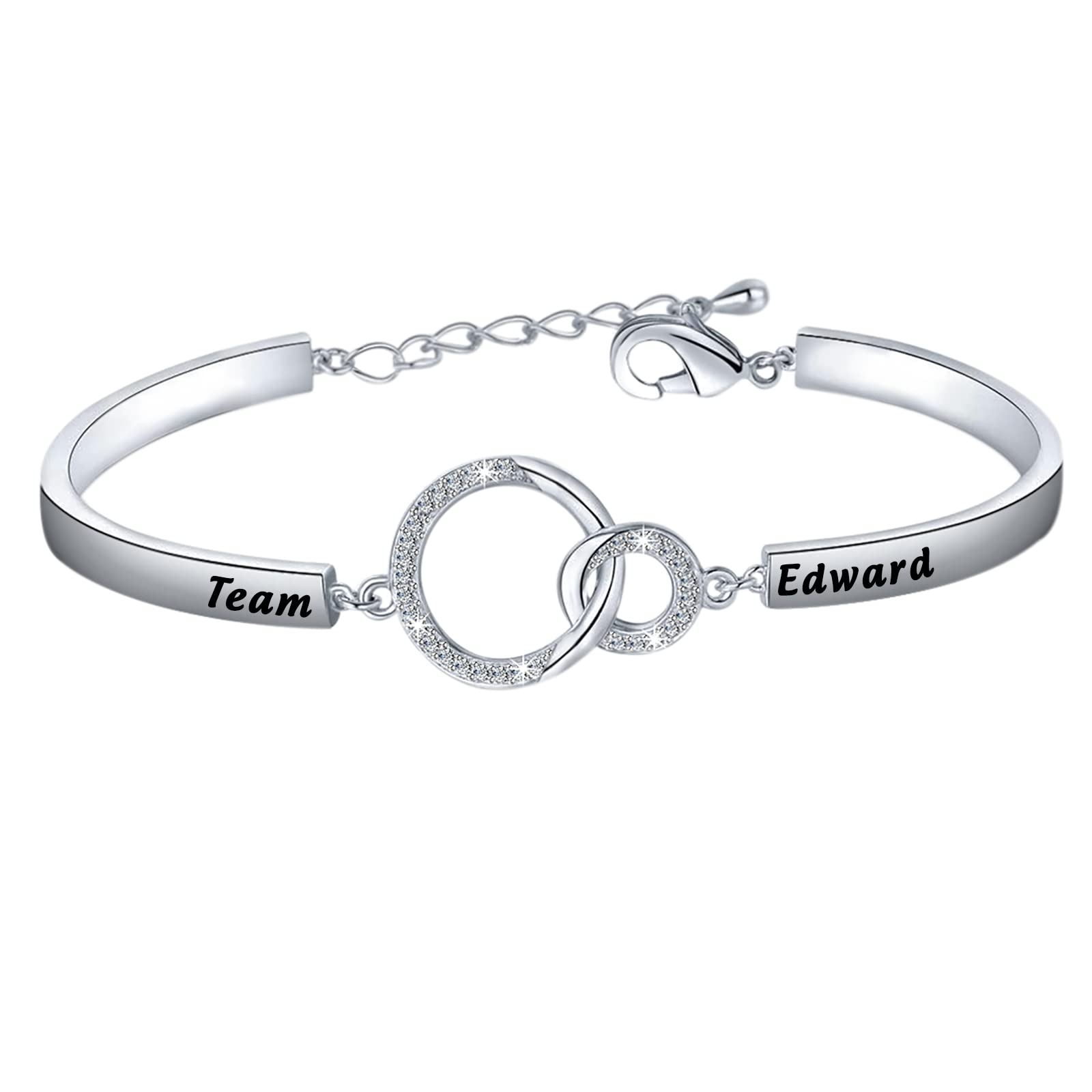 HOLLP Vampire Lover Gift Team Edward Bracelet Fan Gift Birthday Gift for Her