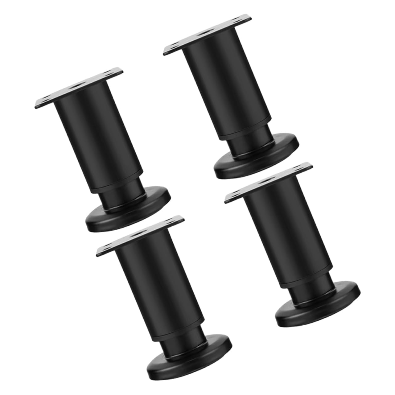 MERRYHAPY 4pcs Bed Frame Support Frame Bed Risers Cupboard Leg Table Replacement Leg Household Furniture Leg Table Legs Furniture Legs Bedstead Coffee Table Office Cold Rolled Steel