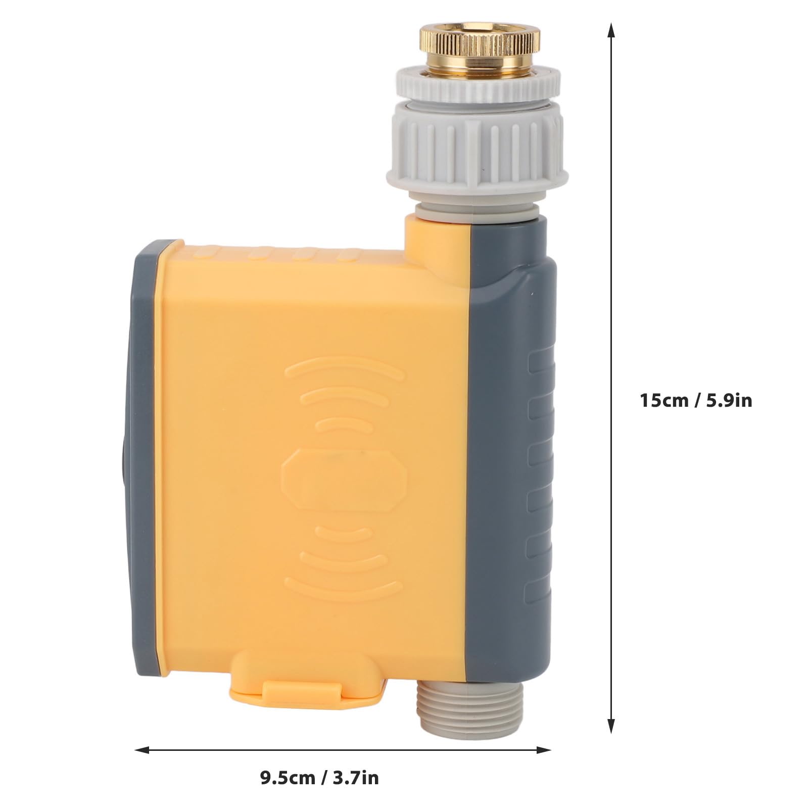 Timer Irrigatore WiFi, Irrigazione Automatica per Tubo da Giardino, Controller Intelligente per Irrigazione, Funziona con 2 Prese, Timer Intelligente per Irrigazione per Giardino