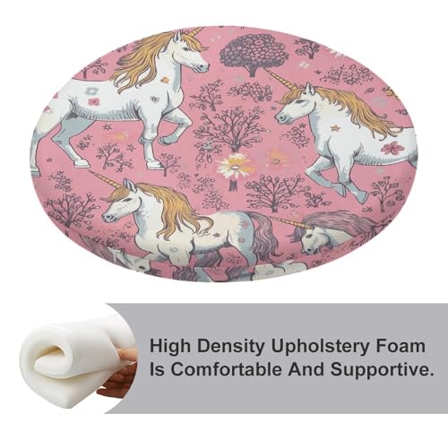 Coussin de chaise rond pour méditation et relaxation au balcon