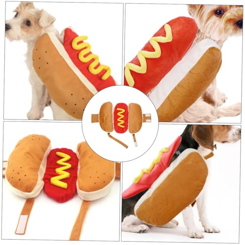 Disfraz para Perros y Gatos Hot Dog Burger Talla M miniatura 7