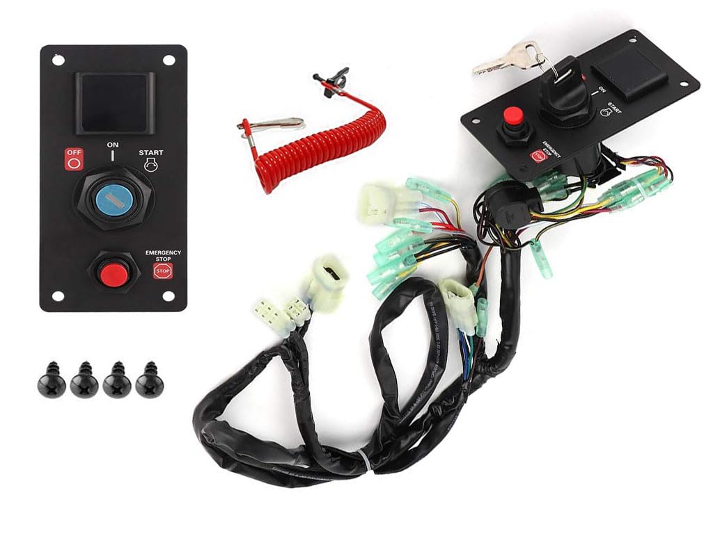 Amazon.com: Ignition Switch Panel for Honda Outboard Single