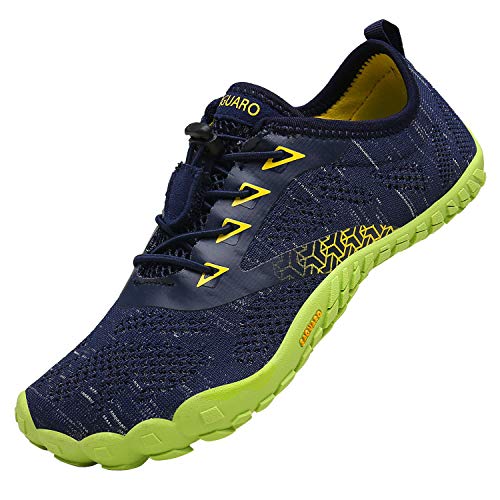 SAGUARO Hombre Mujer Descalzo Zapatos de Playa Zapatillas Minimalista Secado Rpido Calzado de Natacin Barefoot Zapatos de Agua Antideslizante, Azul 43