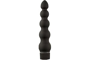 Doc Johnson Black Magic: Experience Ecstasy with a 7-Inch Ribbed Vibrator