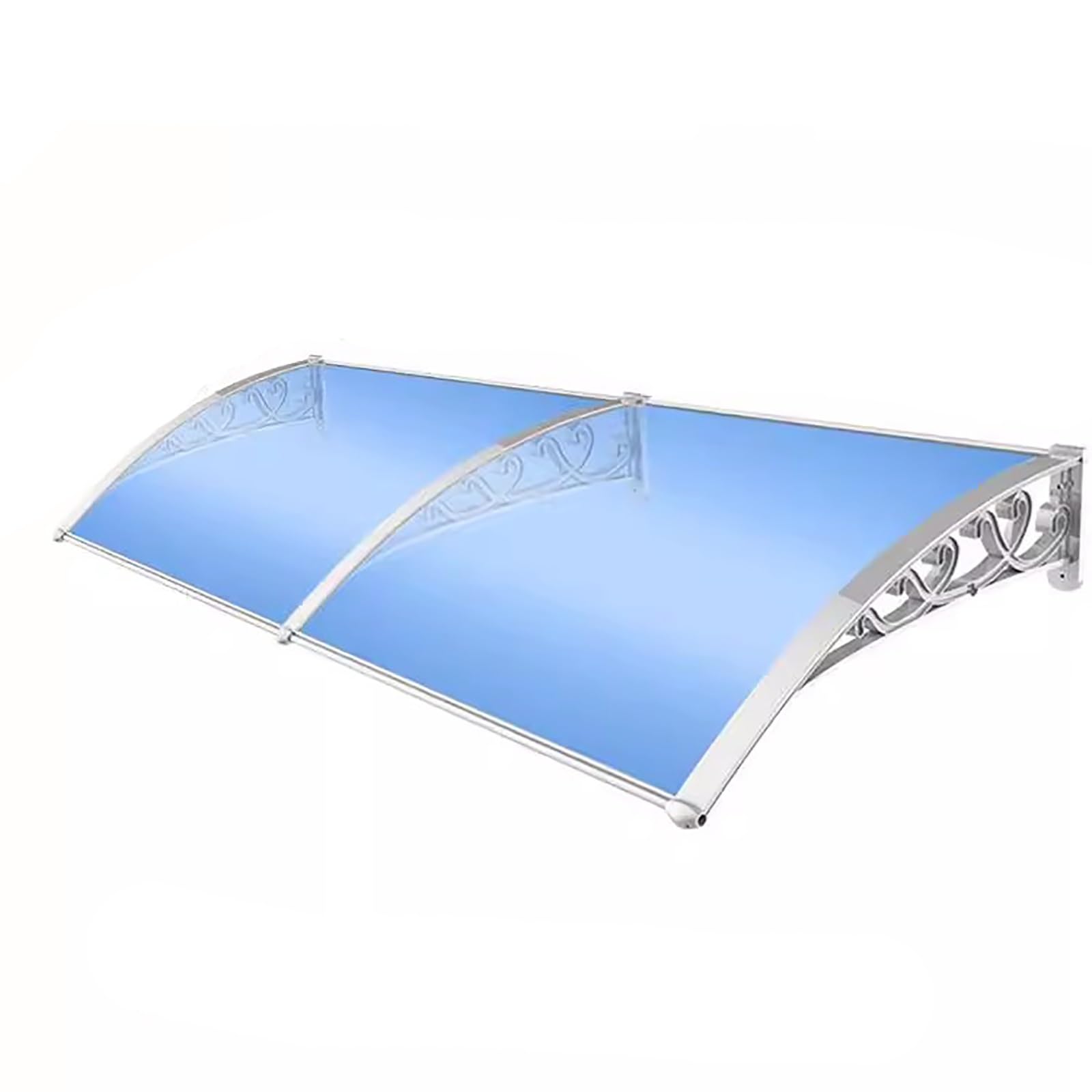 LWJSOCP Polycarbonate Door Awning Canopy 39x79in Rain & Snow Shield for Entrance & Window Durable Outdoor r for Entryway Protection