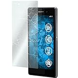 PhoneNatic 1 x Glas-Folie klar kompatibel mit Sony Xperia Z1 - Schutzglas für Xperia Z1