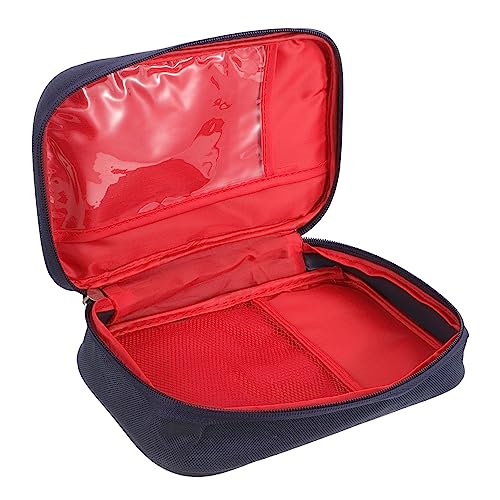 Happyyami Portable Medicine Bag Large First Aid Kit for Travel Camping Hiking Durable Medical Pouch for Emergency Supplies for Outdoor Use