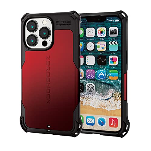 �G���R�� iPhone 13 Pro/�n�C�u���b�h�P�[�X/ZEROSHOCK/MAGKEEP/���b�h