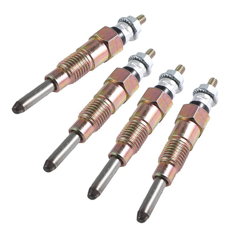 4X 11065-34W00 Glow Plug for Nissan Datsun SD22 SD25 Engine Truck K-EF22 EGF22 REGF22 N-EH40