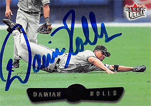 Autograph Warehouse 247697 Damian Rolls Autographed Baseball Card - Tampa Rays 2002 Fleer Ultra - No. 72
